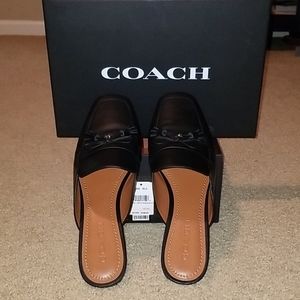 Coach slip on loafer